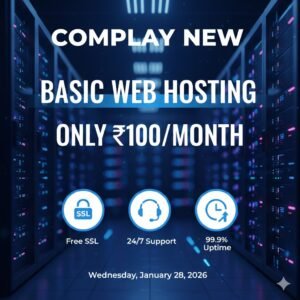 120 Rs basic web hosting